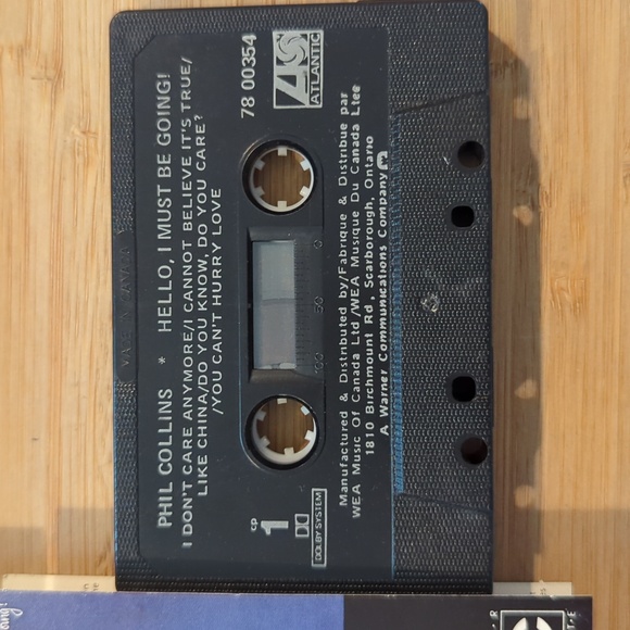 Phil Collins 3 Cassette Combo Pack - Picture 7 of 7